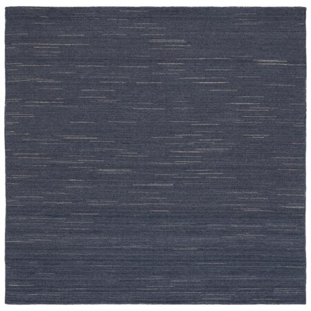Safavieh 6 x 6 ft. Kilim Contemporary Hand Woven Square Rug, Dark Grey KLM125H-6SQ
